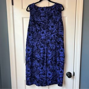 Lands End floral dress size 16 EUC
